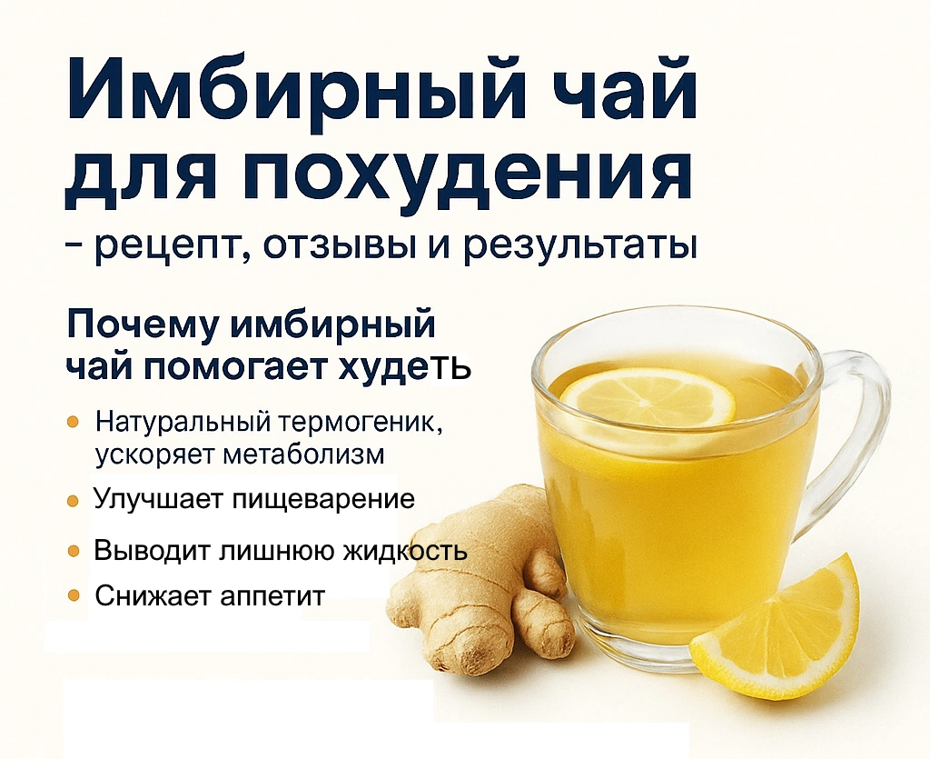 Имбирный чай для похудения